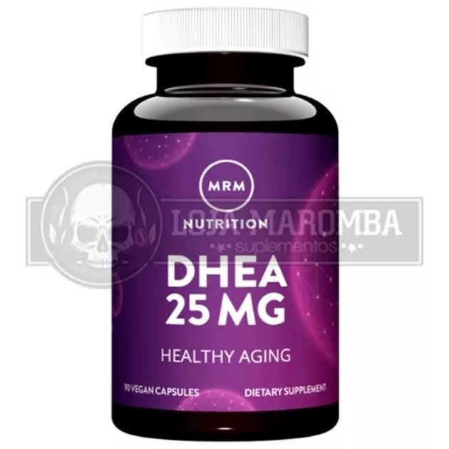 2 unidades DHEA 25mg (90 Cápsulas) - MRM (Envio Grátis)