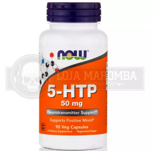 5HTP 50mg (90caps) - Now Foods