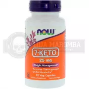 7 KETO DHEA 25mg (90 Vcaps) - Now Foods