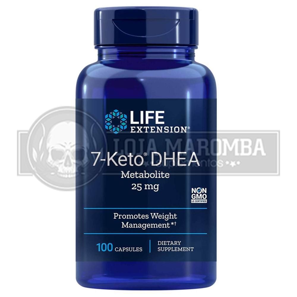 7 KETO DHEA 25mg (100 Caps) - Life Extension