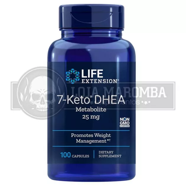 7 KETO DHEA 25mg (100 Caps) - Life Extension