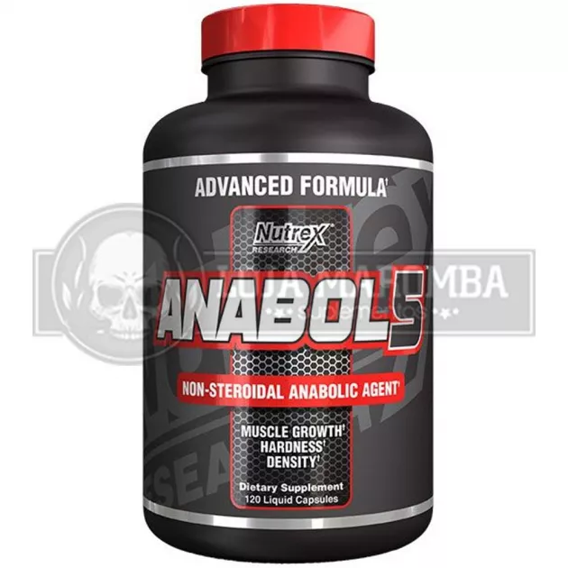 Anabol 5 Black (120 Caps) - Nutrex