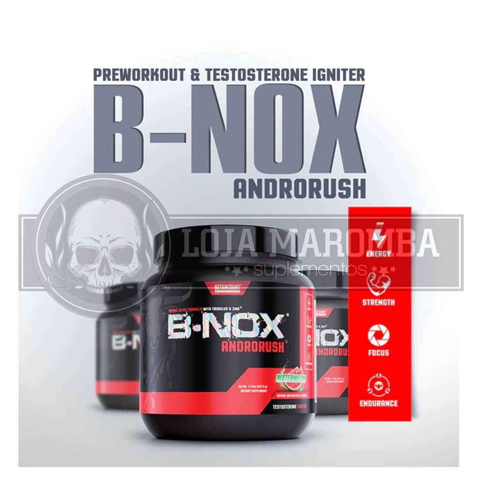 B Nox Androrush 35 Doses Betancourt Nutrition Na Loja Maromba