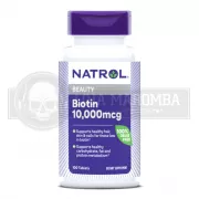 Biotina 10.000mcg (100 tabs) - Natrol