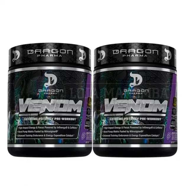 Combo 2 Unidades Venom (40 Doses cada) - Dragon Pharma