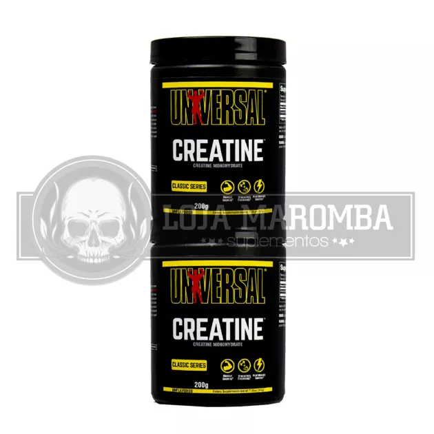 Creatina Powder Bogo (2 potes de200g) Universal Nutrition