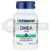 2 Unidades DHEA 15mg (100 caps) - Life Extension (Envio Grátis)