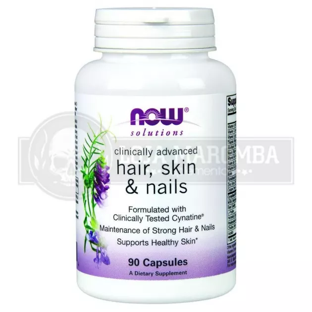 Hair, Skin & Nails (90 caps) - Now Foods