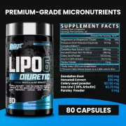 Lipo 6 Black Diuretic (80 caps) - Nutrex