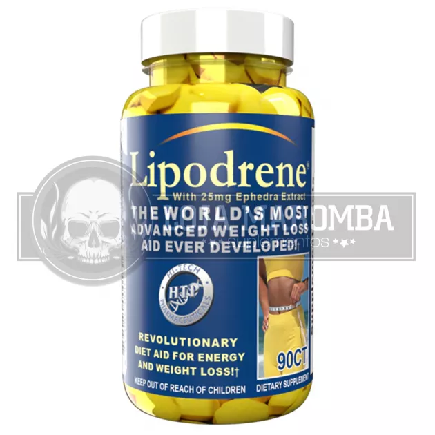 Lipodrene 25mg Efedra (90 tabletes) - Hi-Tech