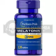 Melatonina 3mg (120 Tabs) - Puritan's Pride