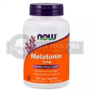Melatonina 5mg (180 cps) - Now Foods