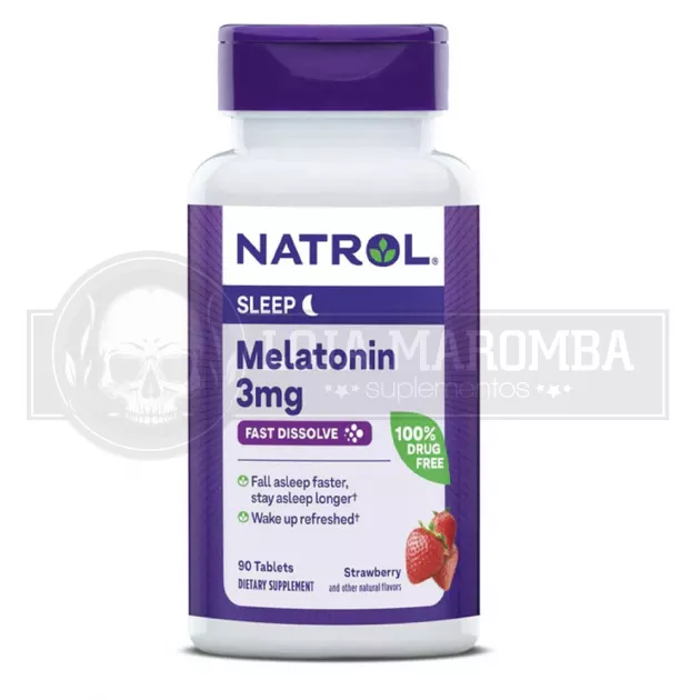 Melatonina Sublingual 3mg (90tabs) - Natrol