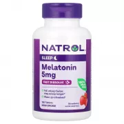 Melatonina Sublingual 5mg (150tabs) - Natrol-  (TAMANHO PLUS)