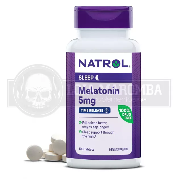 Melatonina Time Release 5mg (100 Tablets) - Natrol
