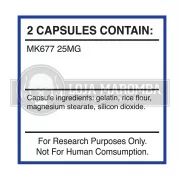 MK677 25mg cada 2 cápsulas (60 capsulas) - Sarm Source