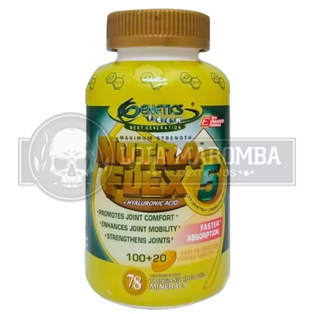 Nutra Flex 5 (120 Tablets) - Genetics Tech