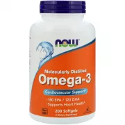 Ômega 3 (200 Softgels) - Now Foods