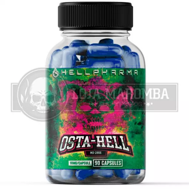 Osta-Hell (Ostarine 10mg com 90caps) - HellPharma