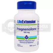 Pregnenolone 100mg (100 caps) - Life Extension