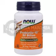 Probiótico Probiotic-10 50 Billion (50 caps) - Now Foods