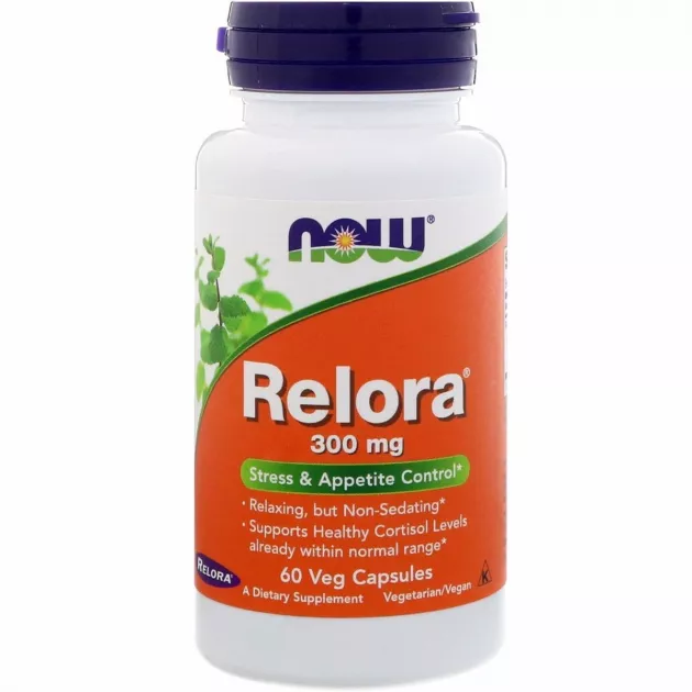 Relora 300mg (60caps) - Now Foods