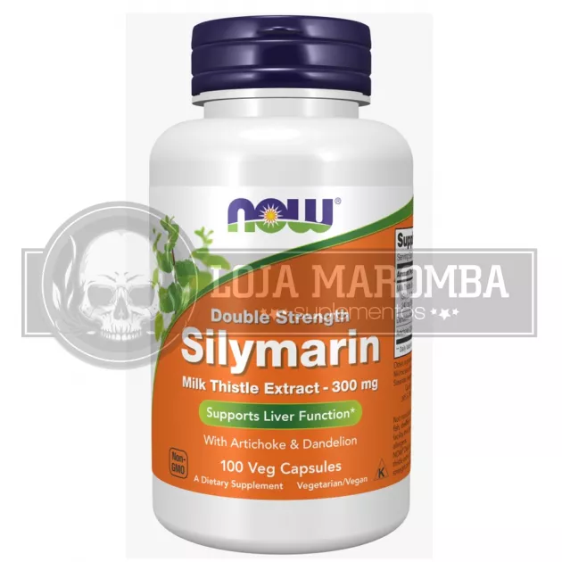 Silymarin Silimarina Milk Thistle 300mg (100 Veg Caps) - Now Foods