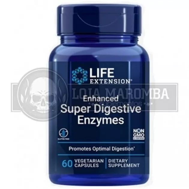 Super Digestive Enzymes (60 caps) - Life Extension