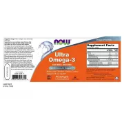 Ultra Omega 3 (90 softgels) - Now Foods